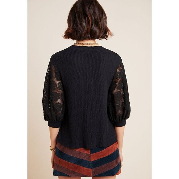 Anthropologie | NWT Vivian Lace Top - Picture 4 of 14